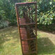 Vintage rattan bookshelf