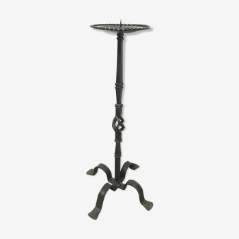 wrought iron candle spade