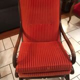 Rocking-chair velvet