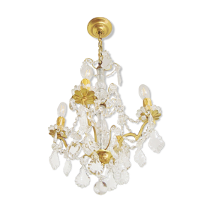 lustre à pampilles vintage