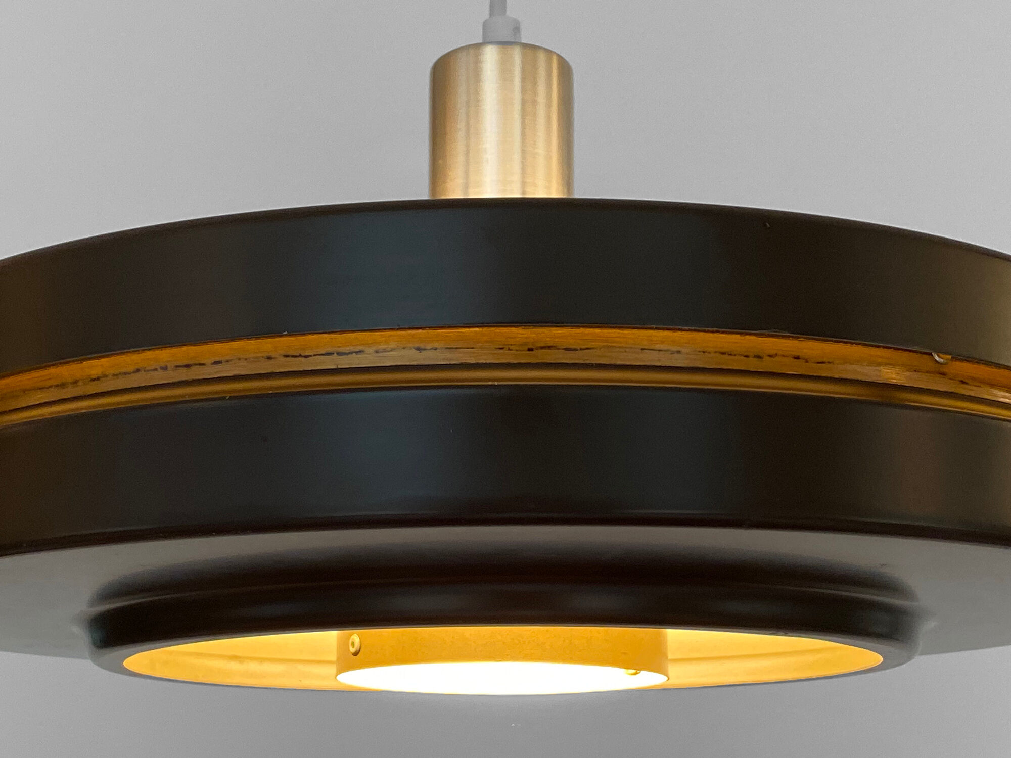 Vintage pendant light by Vitrika, Denmark 1970