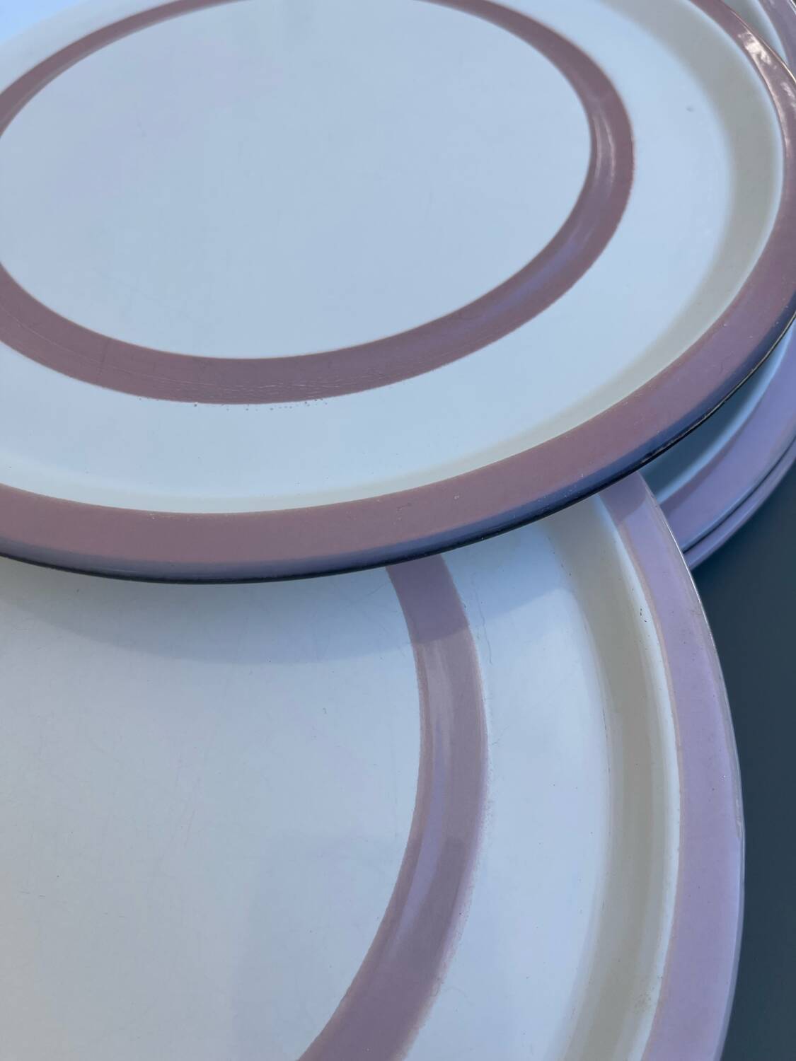 Set of 6 vintage plates by Stefania Di Petrillo