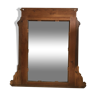 Antique wooden mirror in trumeau style