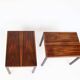 Rosewood bedside tables