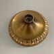 Simple flush lamp in brass, mid-century German design, 1960s, Germany.