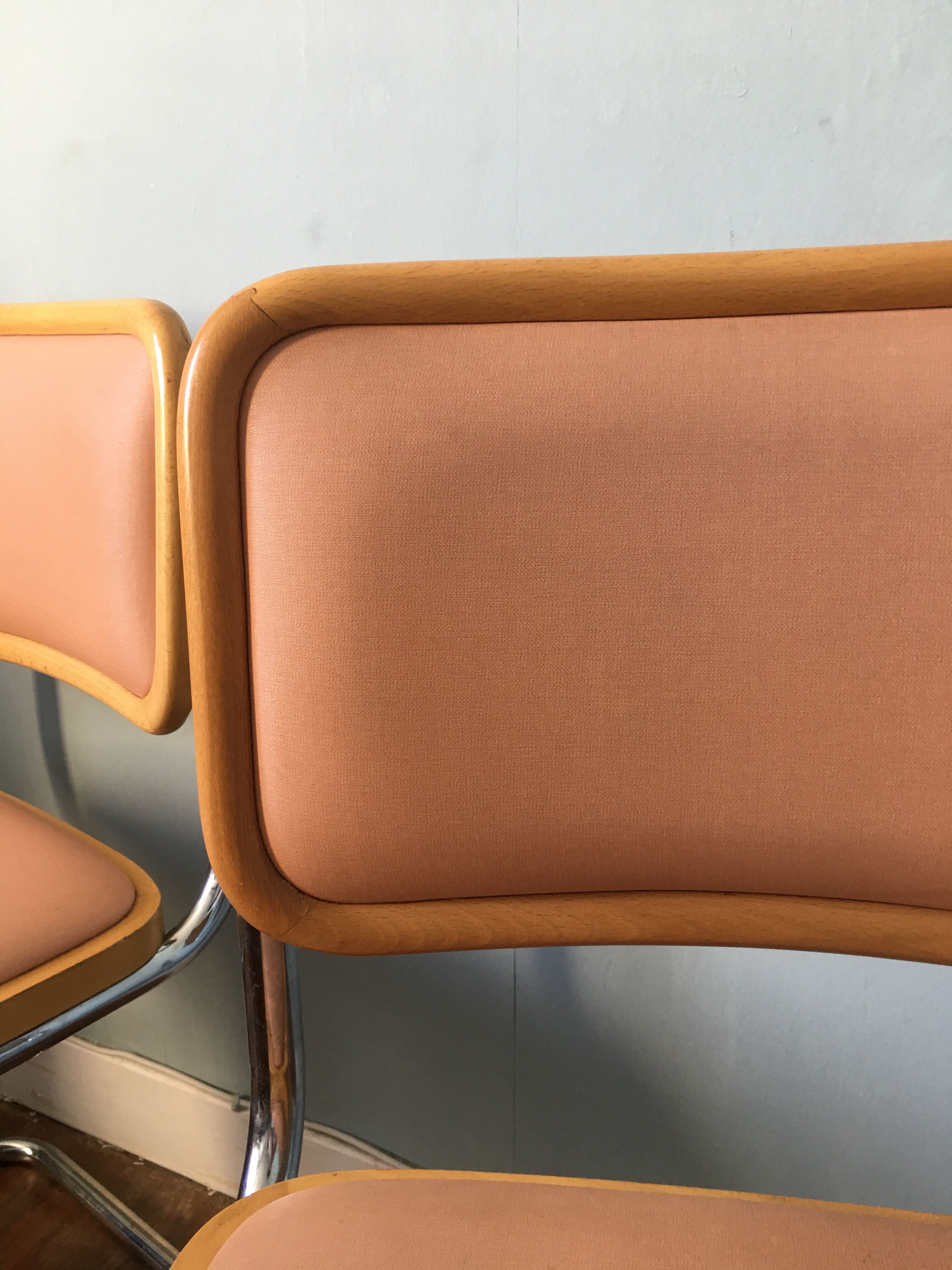 2 Cesca B32 chairs by Marcel Breuer