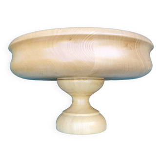 Wooden compote bowl