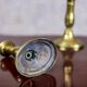 Brass Candleholders, 1939, Set of 2