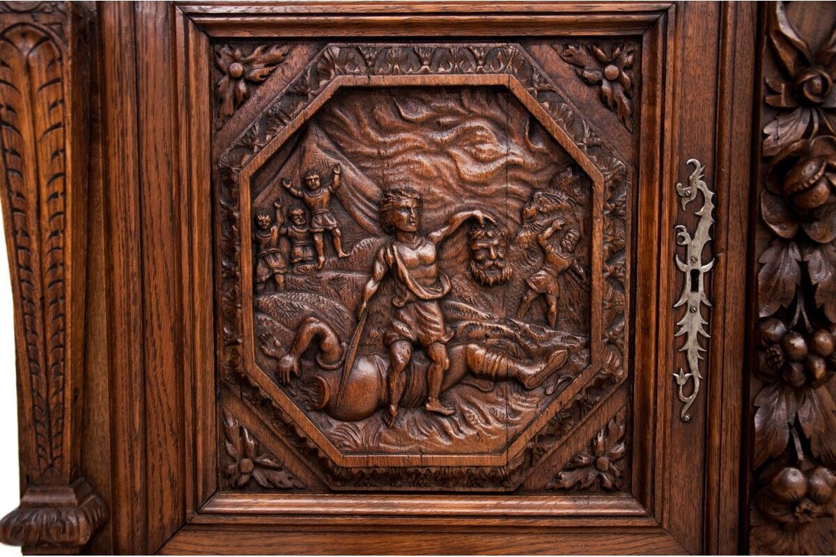 Antique renaissance cabinet