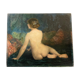Huile sur toile, nu féminin XIXeme