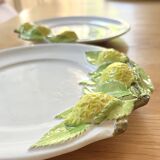 Lemon slushie dessert plates