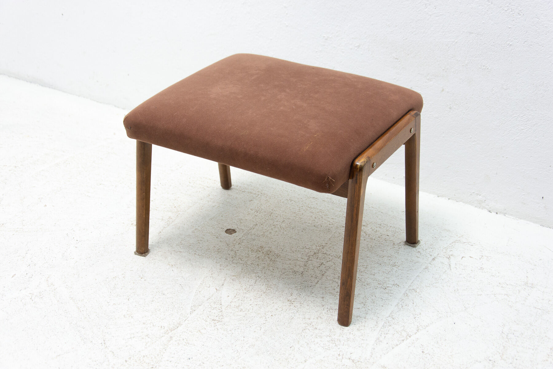 Mid century stool, footrest, 1960´s, Czechoslovakia