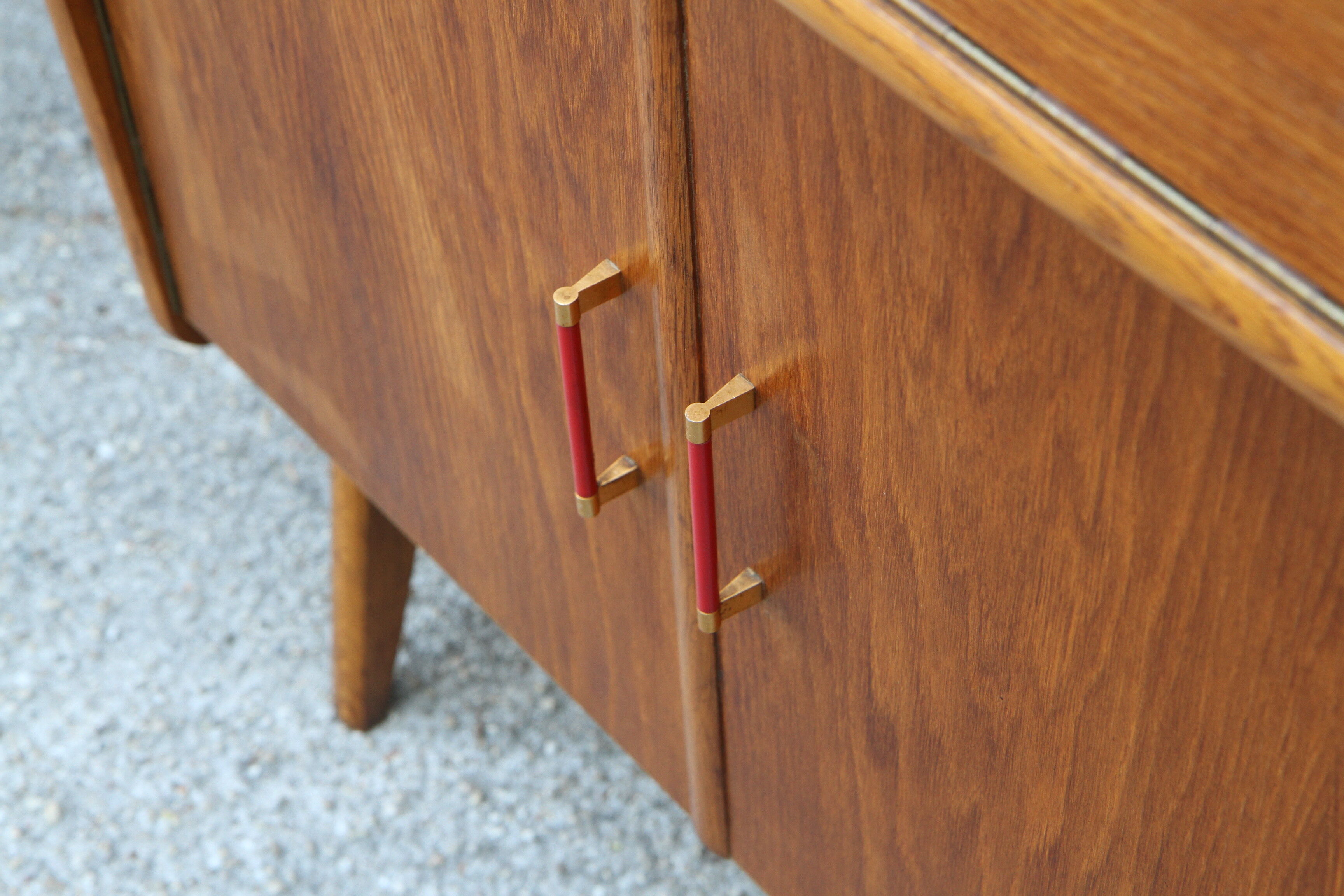 French vintage writing desk of the 1950s