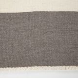 7x9 Grey & Beige Anatolian Flatweave Kilim Rug, 225x276 Cm