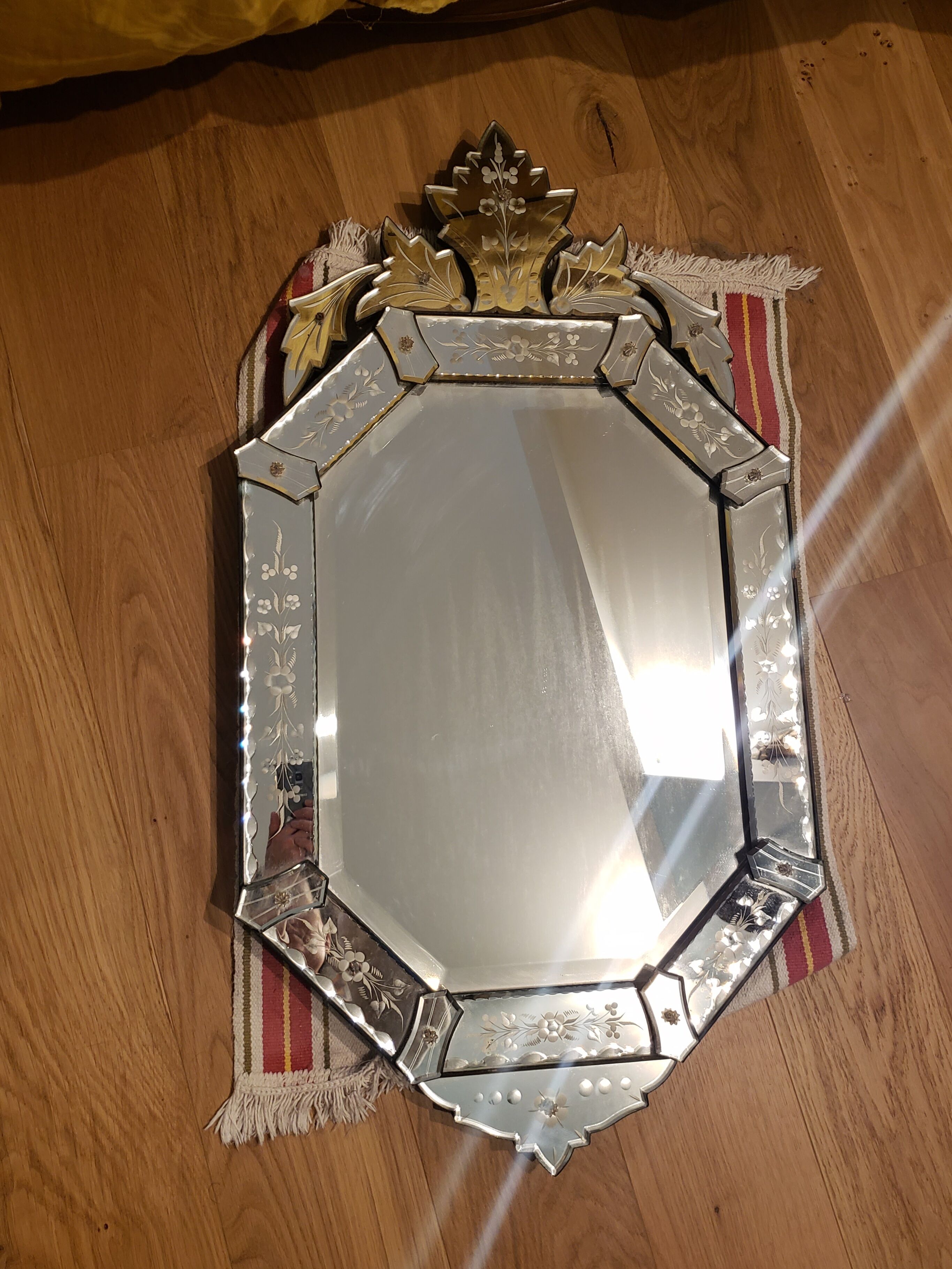 Vintage Venice mirror