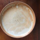 Set of 4 flat sandstone plates