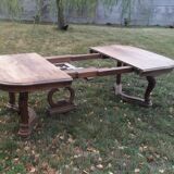 Table Henry II in walnut