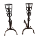 Pair of wrought iron channels
