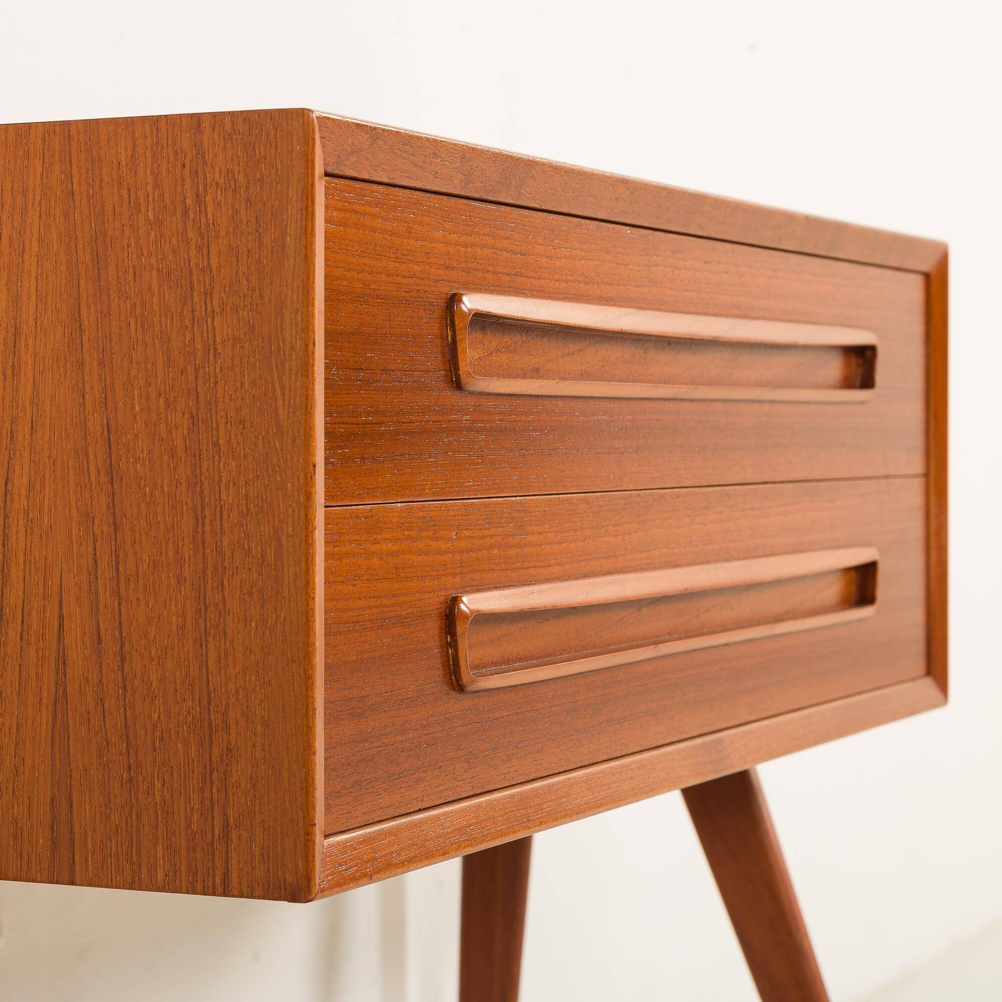 Danish petite teak dresser by Svenstrup Mobler, 1960s
