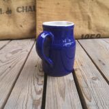 Pitcher in digoin sandstone indigo blue