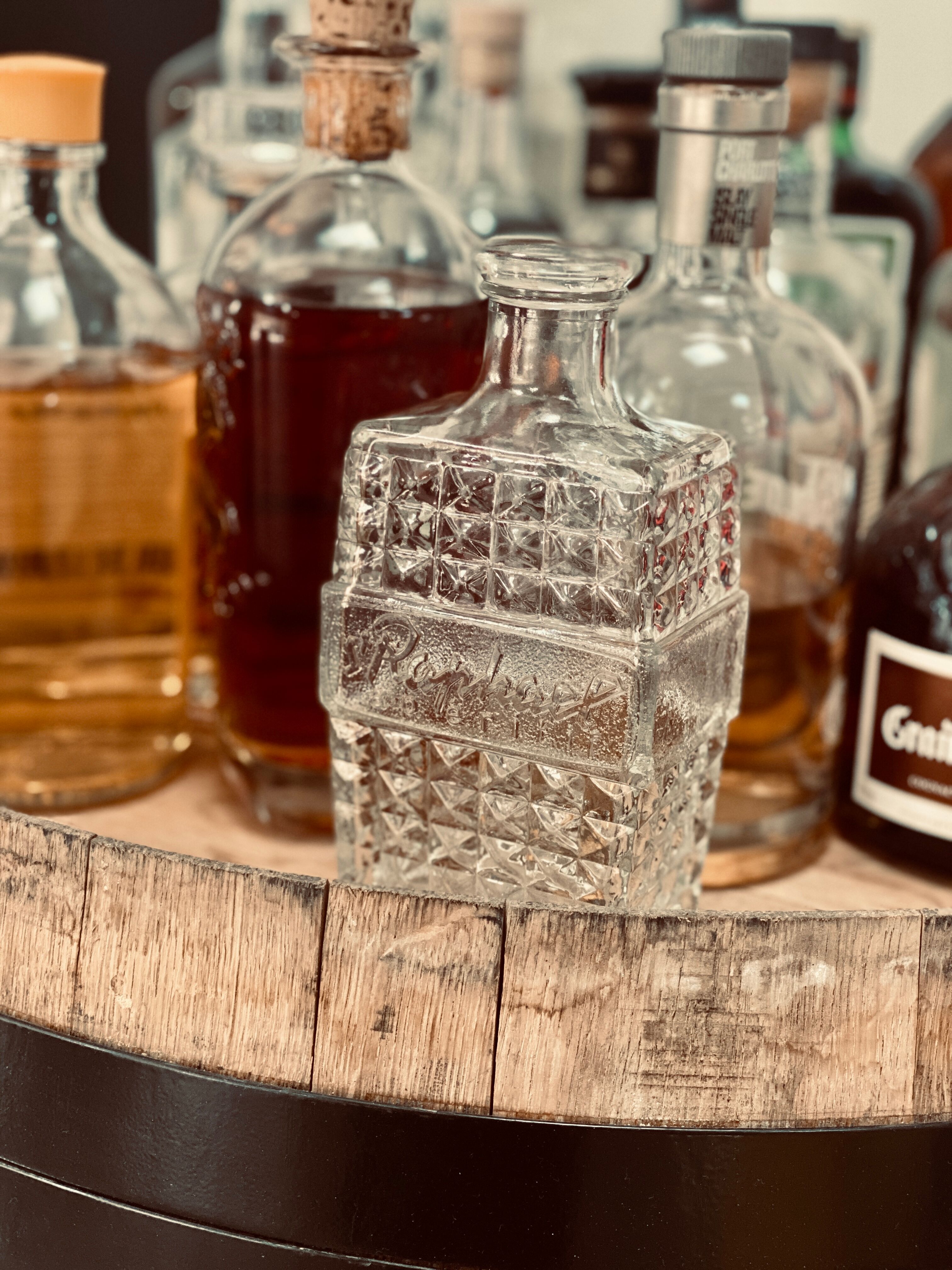 Vintage carafe - st raphaël apéritif - glass