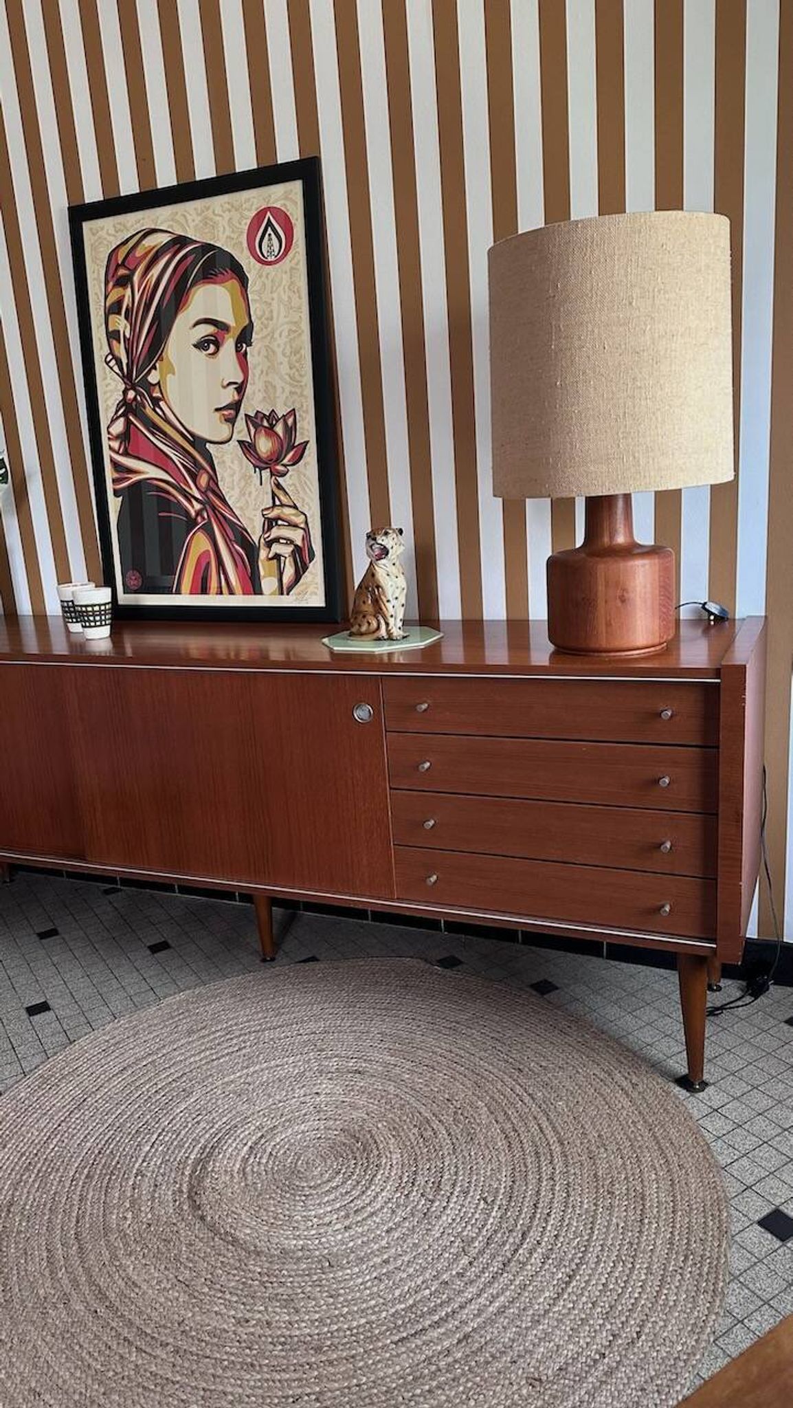 Grande enfilade vintage