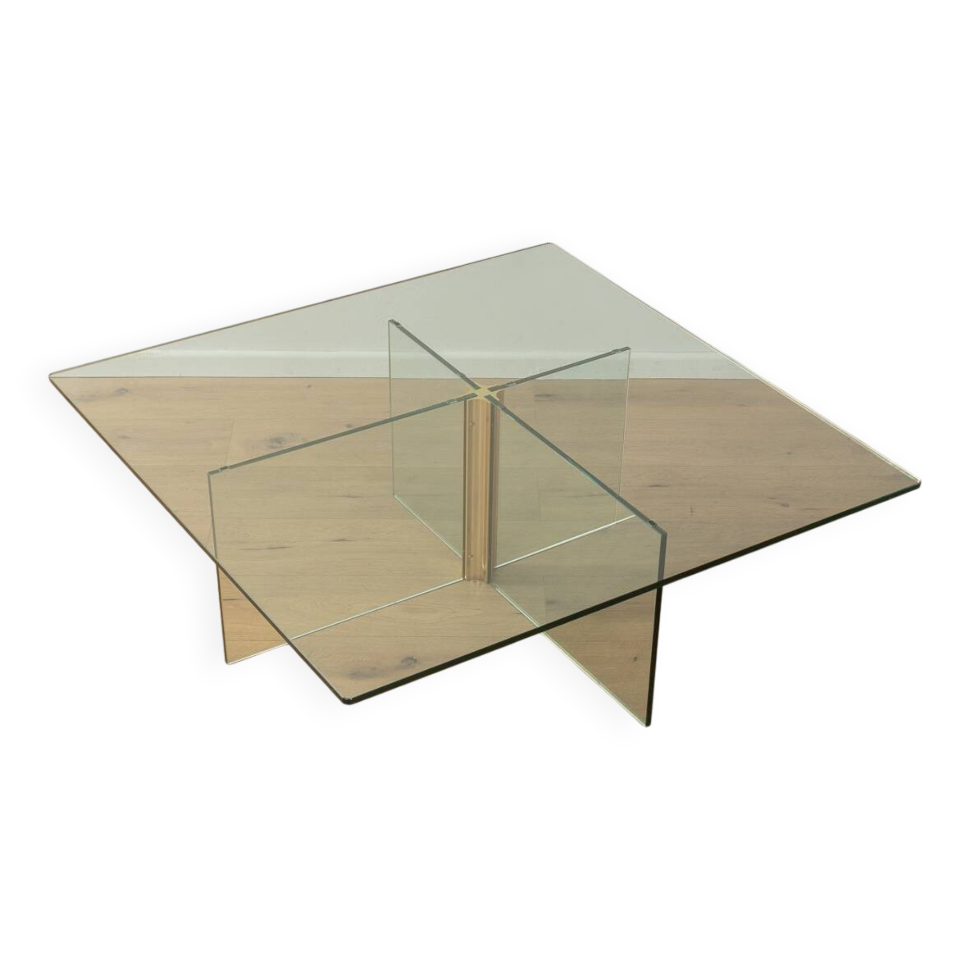 Postmodern Glass Coffee Table