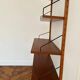 Teak wall shelves by Poul Cadovius, Denmark, 1960s.