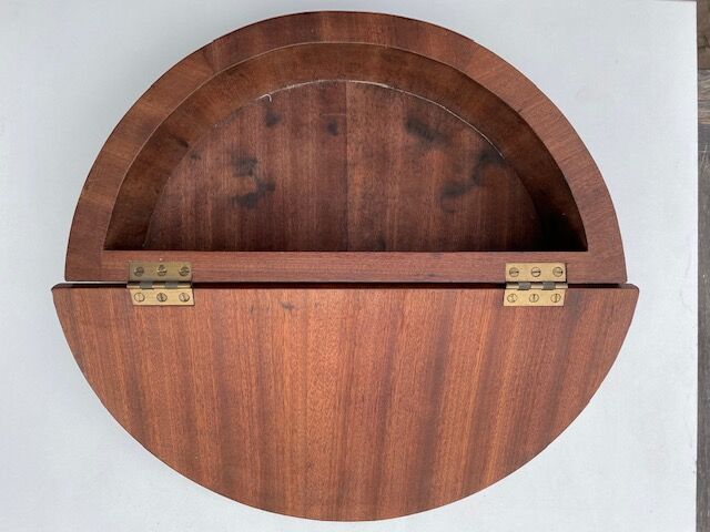 1940s mahogany box