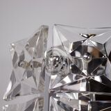 Paire d’appliques Kinkeldey en cristal.