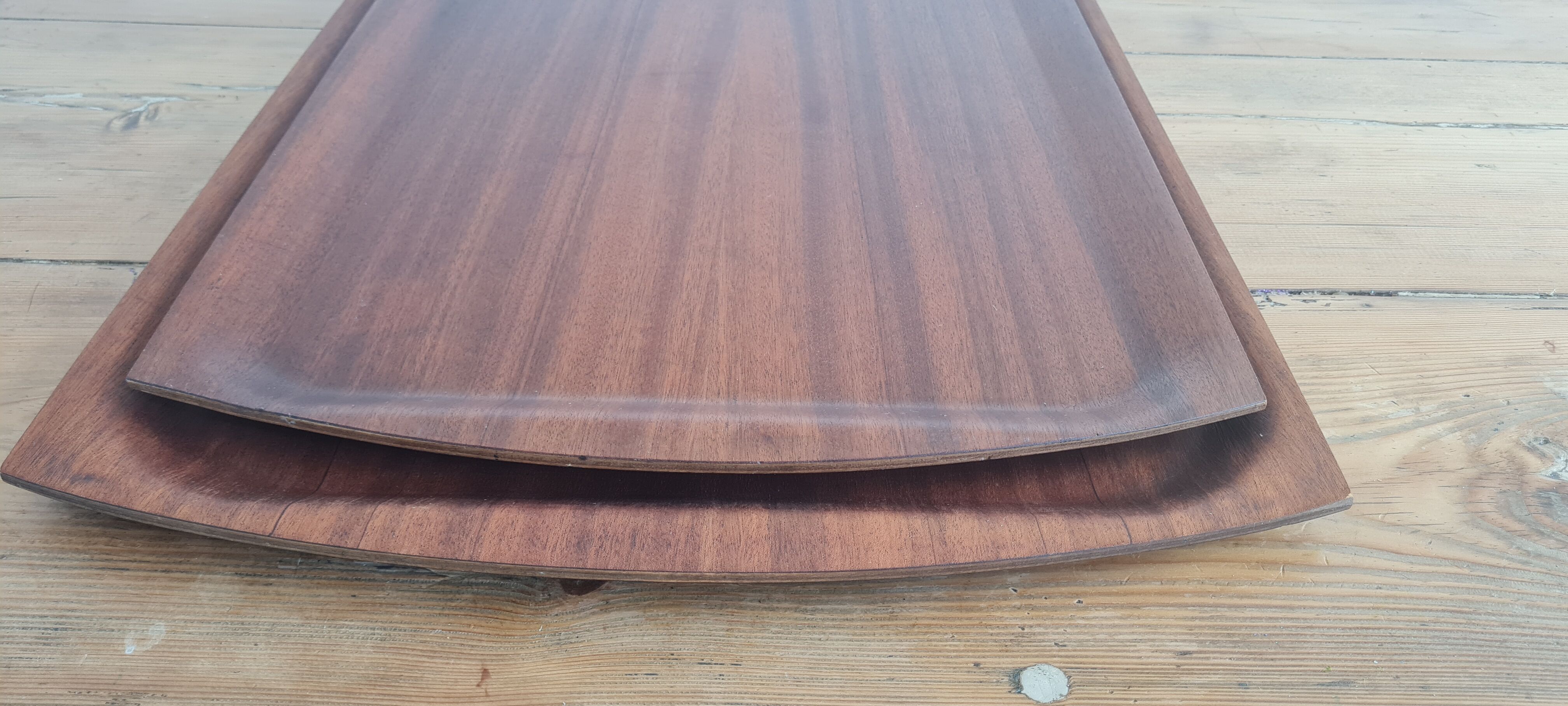 Vintage Scandinavian top in Alpac teak