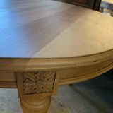 Art Deco oval table