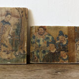 Alabaster paintings, China, 19th century