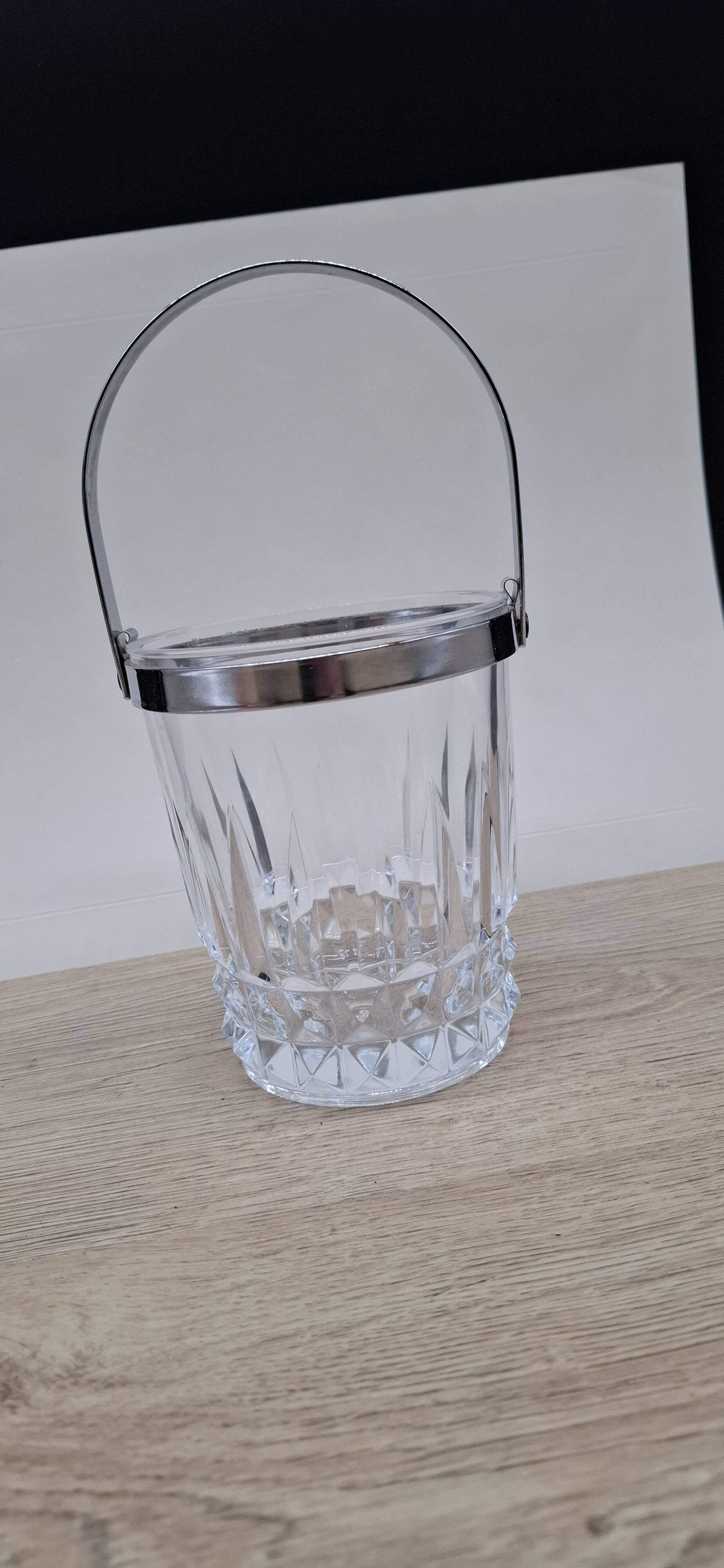 Cristal d'Arques ice bucket