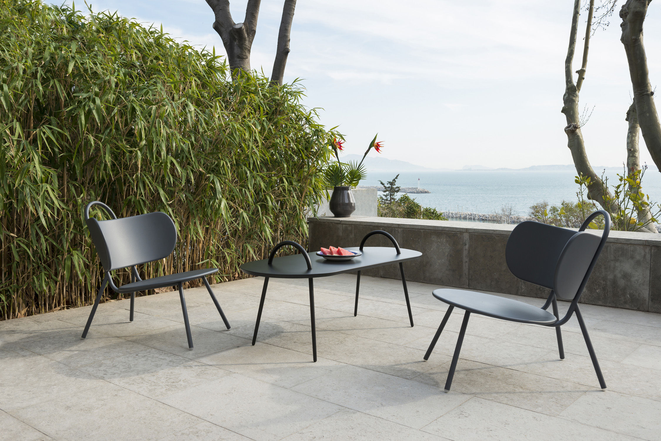 Grey Swim Coffee Table