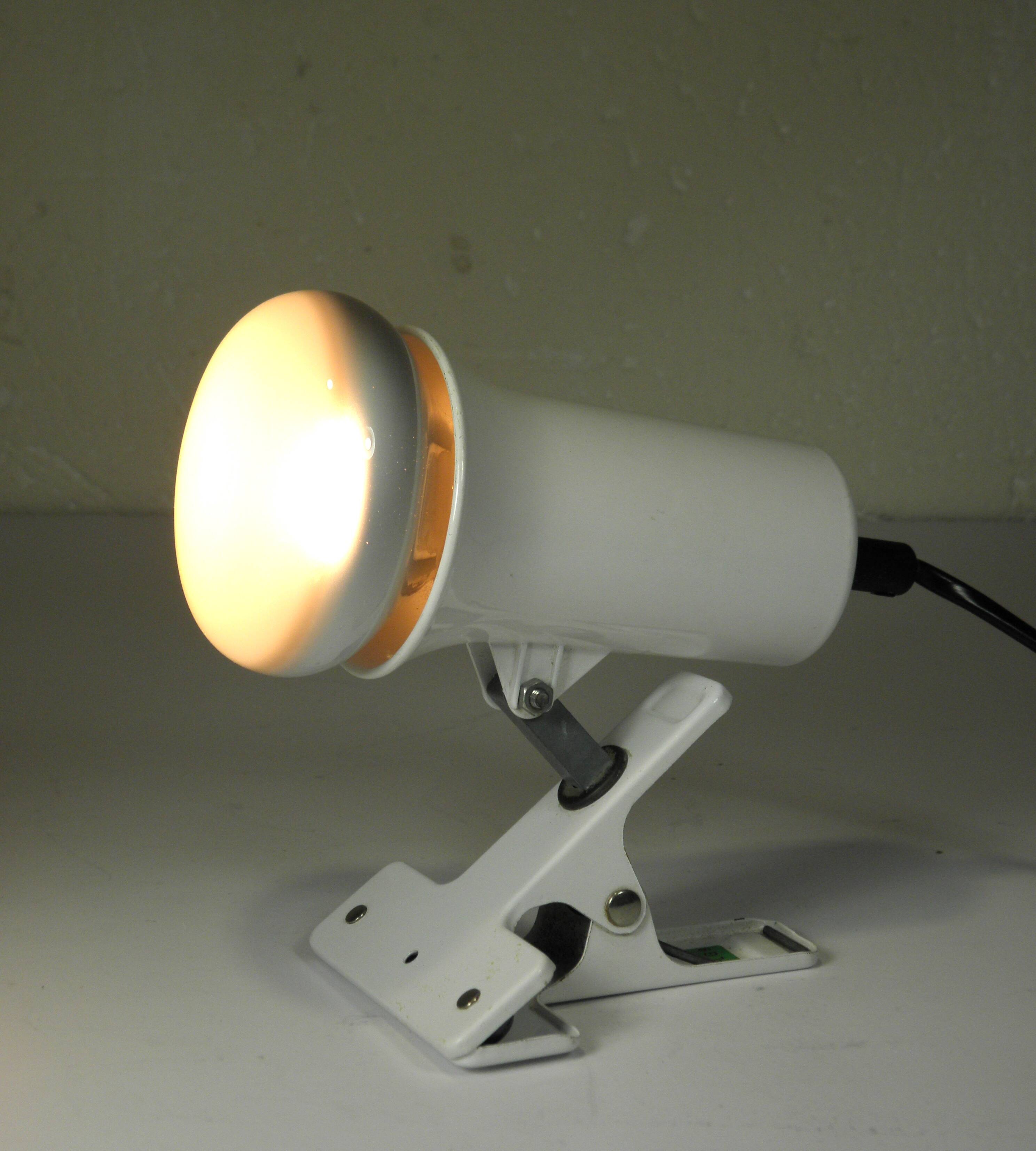 Lita clamp spotlight from the 1970s