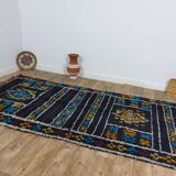 Handmade wool Berber rug 340 X 140 CM