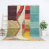 Handmade wool Berber rug 274 X 200 CM