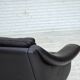 1960s, Danish swivel armchair by Aage Christensen, leather.