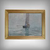 Painting “In the Mist”, by G. Lhermitte – 1930