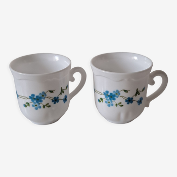 Duo tasses Arcopal Myosotis