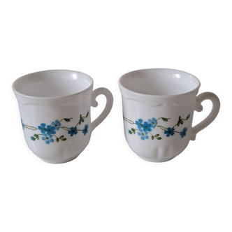 Duo tasses Arcopal Myosotis