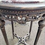 Pair of pedestal tables