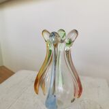 Vintage Art Glass Vase: Hanna Machanovska Mstisov Glassworks, Czechoslovaki