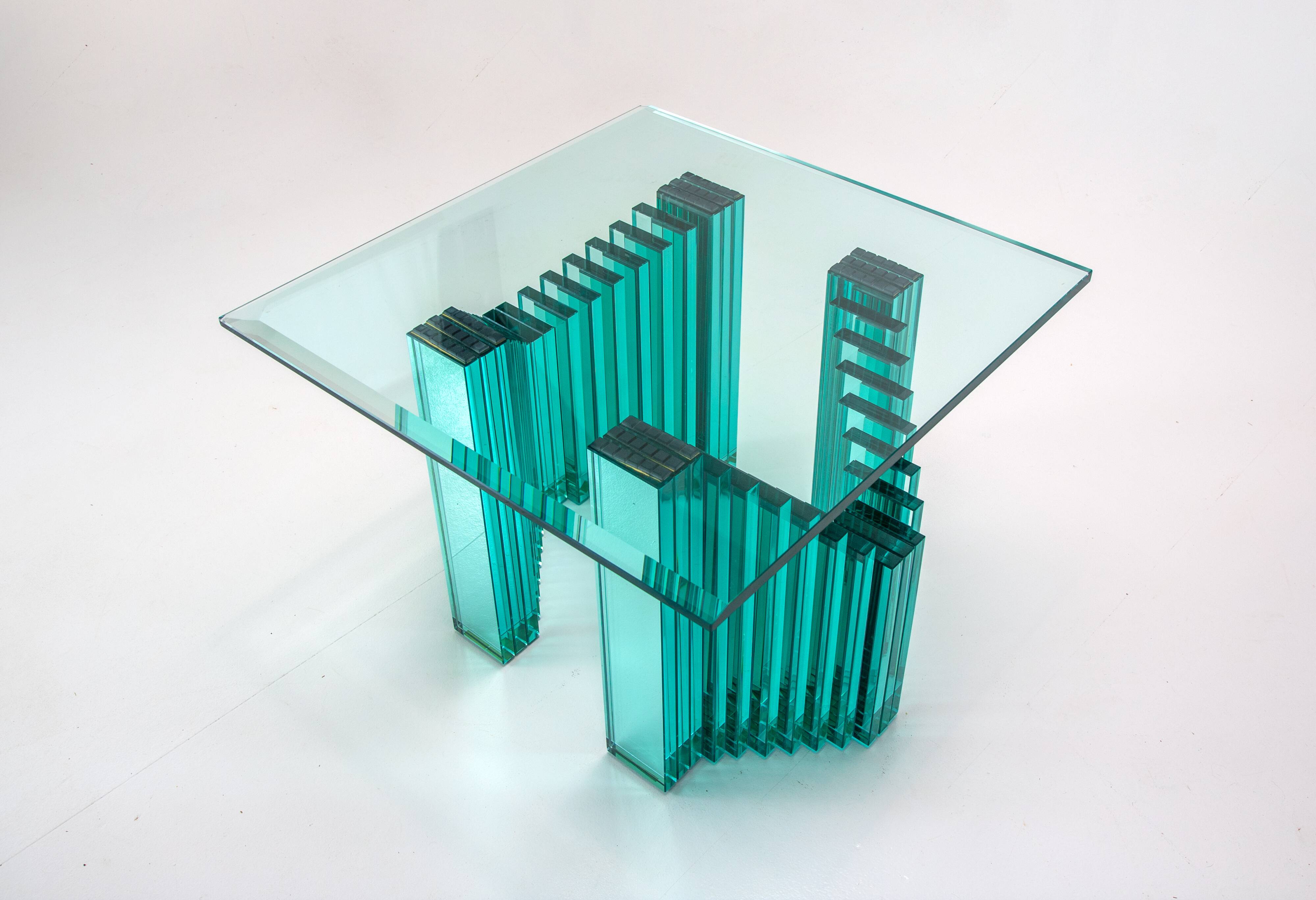 "Supercalif" coffee table, designed by Luigi Massoni for Gallotti & Radice