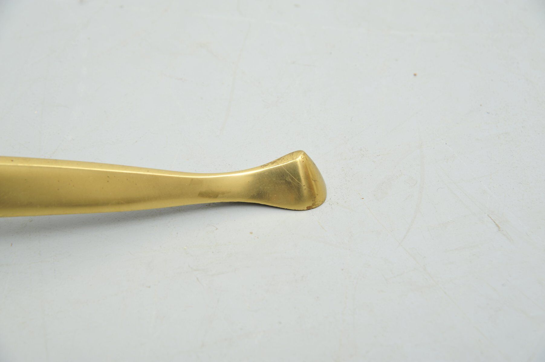 Floor lamp with brass base, 1950s