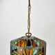 Color stained glass suspension
