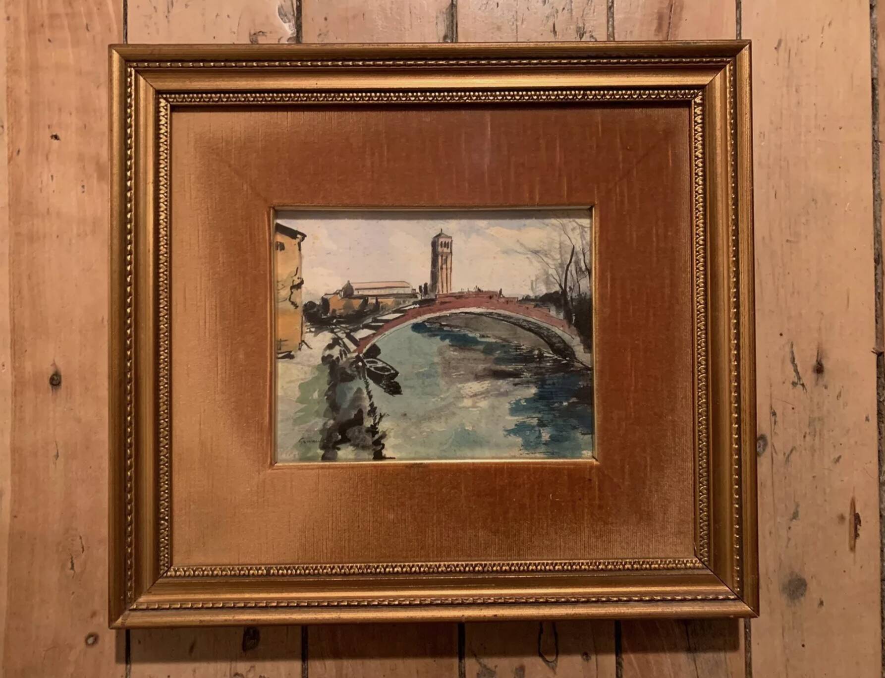 Jean Jacques GRUNENWALD (1911 - 1982) - Watercolor - Venice - Signed