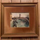 Jean Jacques GRUNENWALD (1911 - 1982) - Watercolor - Venice - Signed