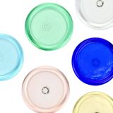 Vintage Murano Glass Coasters by V. Nason & C.